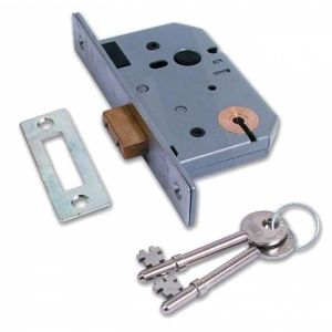 Union Master keyed 3 Lever Mortice deadlock (2137)